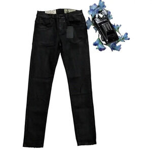 Industrial Indigo NWT Black Skinny Jeans Men 32x32